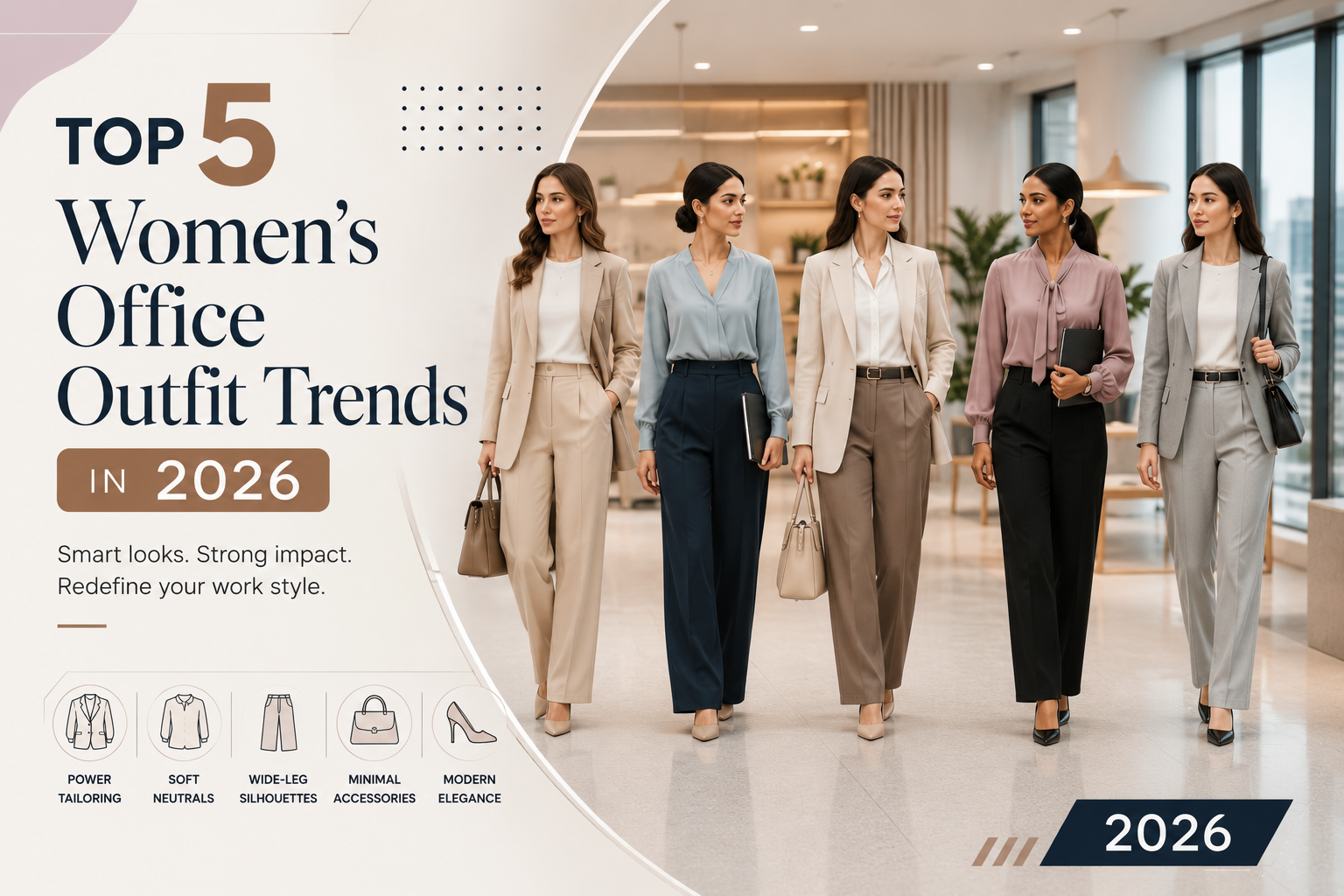 Women's Office Outfit Trends in 2026